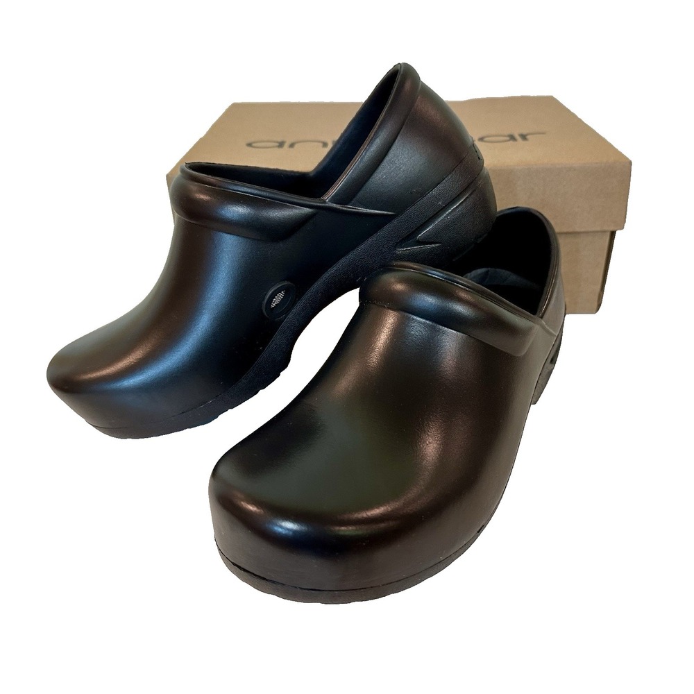 Anywear Guardian Angel Slip‎ Resistant Stepin Clogs Shoes Womens Size 6 Open Box
